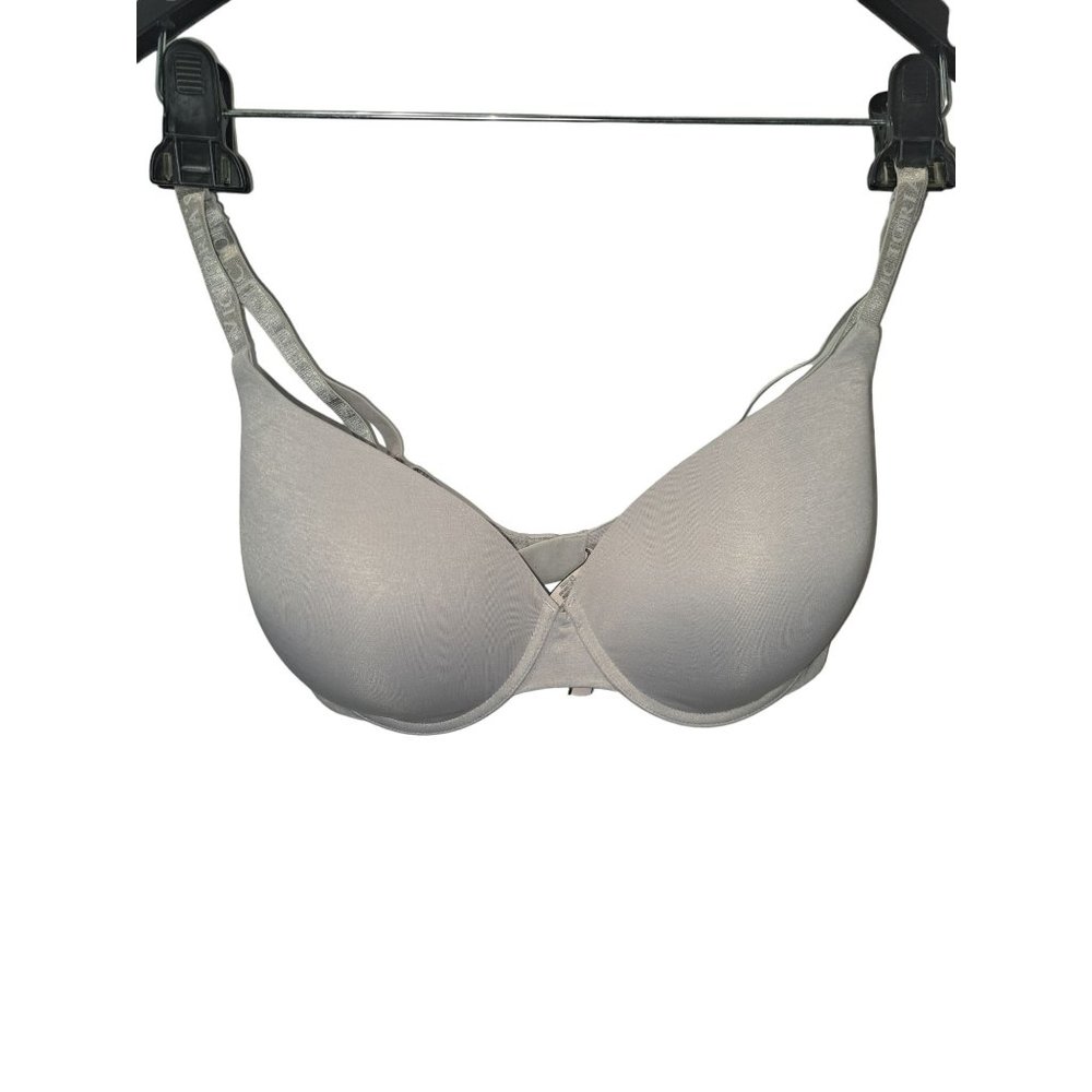 Victoria's Secret Gray 36DDD T-shirt Lightly Lined Demi Bra